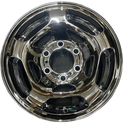 16" ISUZU RODEO 96-97 16x7 Original OEM Wheel Rim - CHROME - Front View