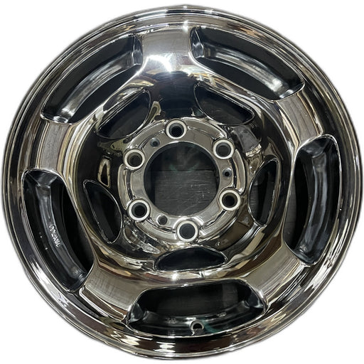 16" ISUZU RODEO 96-97 16x7 Original OEM Wheel Rim - CHROME - Front View