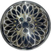 16" CARAVAN 96-97 16x6.5, aluminum, lace design Original OEM Wheel Rim - CHROME - Front View