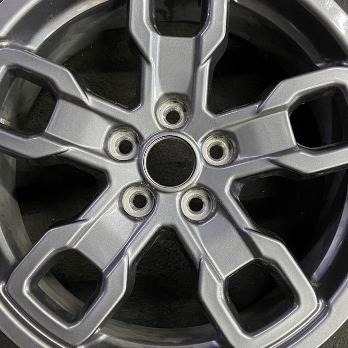 17" BRONCO SPORT 21-24 17x7, alloy, 5 spoke, slotted spoke Original OEM Wheel - Angle View