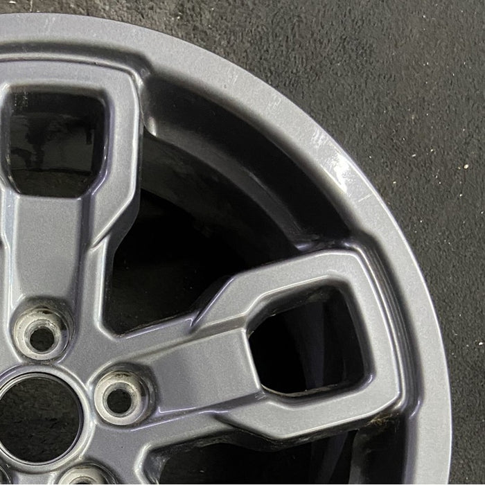 17" BRONCO SPORT 21-24 17x7, alloy, 5 spoke, slotted spoke Original OEM Wheel - Close-Up Detail