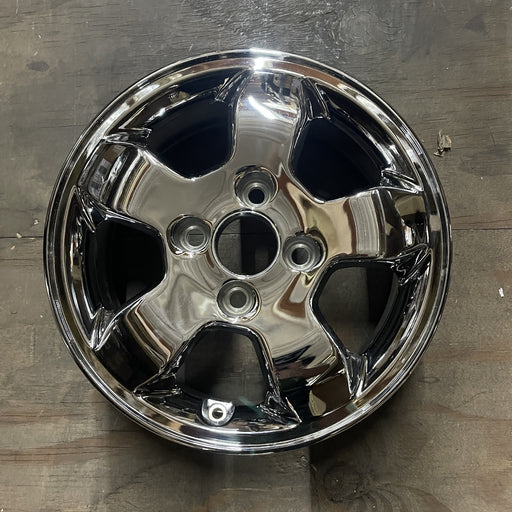 15" ACCORD 01-02 4 cylinder , 15x6, alloy, 5 spoke, flush center cap Original - Additional View