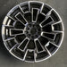 21" BMW M5 25-26 21x11, 7 spoke Original OEM Wheel Rim - MACHINED BLACK - Additional View