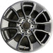20" SEQUOIA 24-26 20x8, 6 Y spoke, Original OEM Wheel Rim - BLACK - Front View