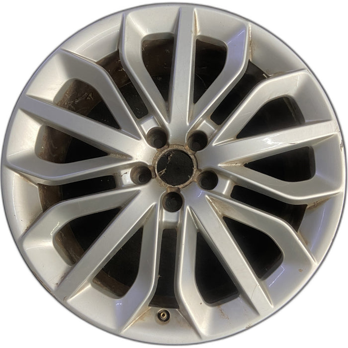 19" AUDI A6 12-15 19x8.5 Original OEM Wheel Rim - Front View