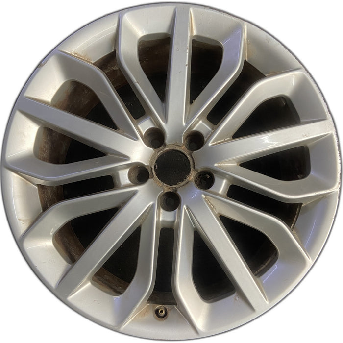 19" AUDI A6 12-15 19x8.5 Original OEM Wheel Rim - Front View