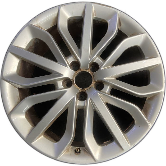 19" AUDI A6 12-15 19x8.5 Original OEM Wheel Rim - Front View