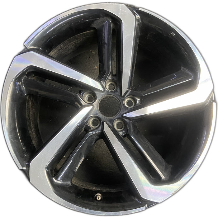 19" ACCORD 18-20 19x8.5 , 5 spoke, swept spoke Original OEM Wheel Rim - - Front View