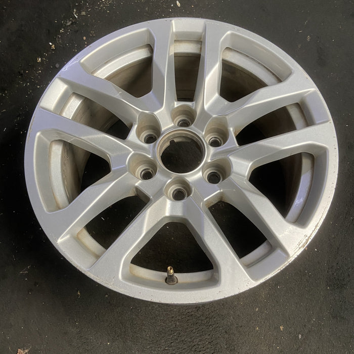 18" SIERRA 1500 PICKUP 19 , 18x8.5, 10 spoke, silver Original OEM Wheel Rim - View 7