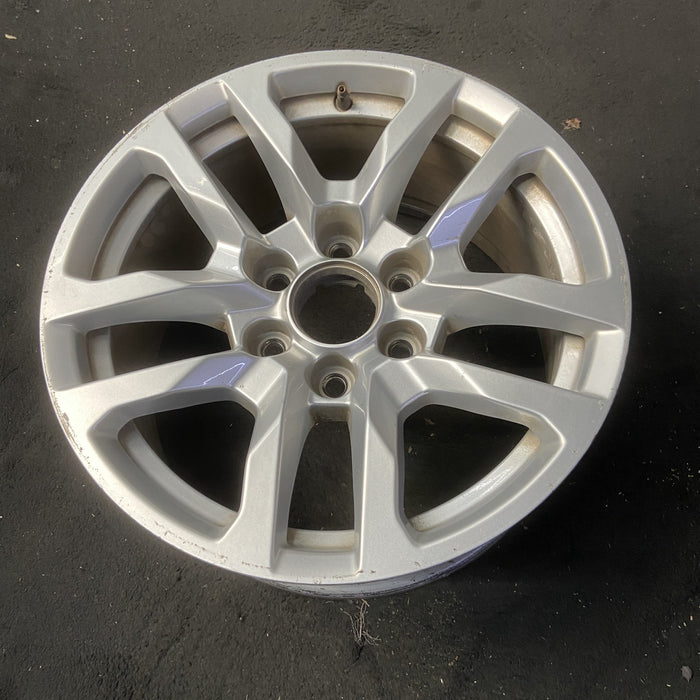 18" SIERRA 1500 PICKUP 19 , 18x8.5, 10 spoke, silver Original OEM Wheel Rim - View 8