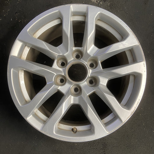 18" SIERRA 1500 PICKUP 19 , 18x8.5, 10 spoke, silver Original OEM Wheel Rim - Additional View