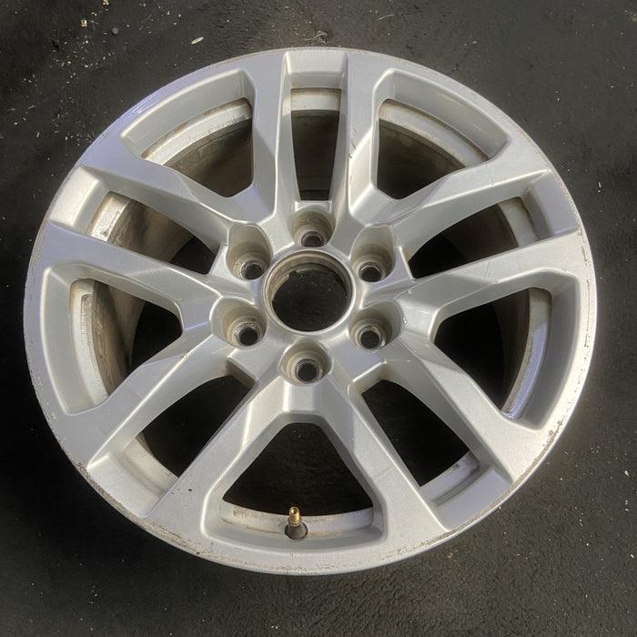 18" SIERRA 1500 PICKUP 19 , 18x8.5, 10 spoke, silver Original OEM Wheel Rim - View 7
