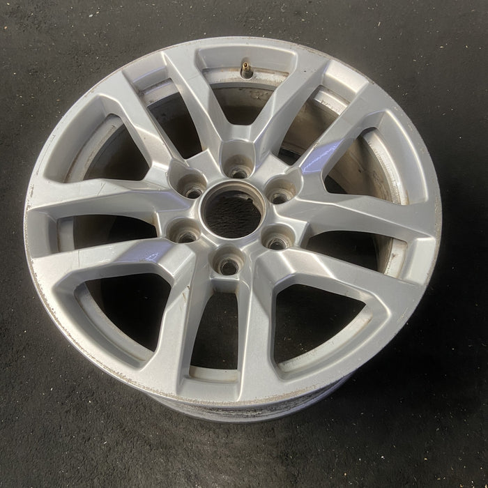 18" SIERRA 1500 PICKUP 19 , 18x8.5, 10 spoke, silver Original OEM Wheel Rim - View 8