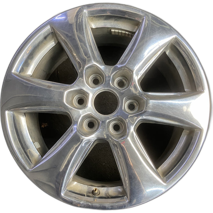 18" FORD F150 PICKUP 18-20 18x7.5, aluminum, 6 spoke, Original OEM Wheel Rim - - Front View