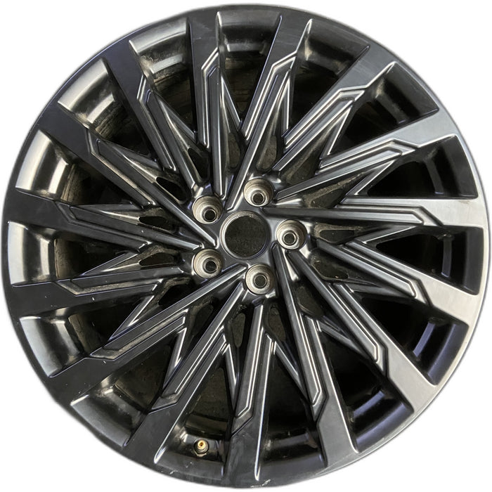 21" SANTA FE 24-26 gasoline, 21x8.5 Original OEM Wheel Rim - Front View