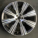 21" VOLVO XC90 20-22 21x9 , 8 spoke Original OEM Wheel Rim - MACHINED BLACK - Additional View