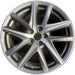 19" LEXUS GS200T 16-17 19x9 , Original OEM Wheel Rim - MACHINED GREY - Front View