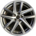 19" LEXUS GS200T 16-17 19x8 , Original OEM Wheel Rim - MACHINED GREY - Front View