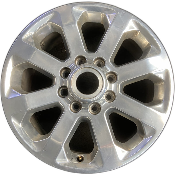 20" DODGE 2500 PICKUP 19-23 , 20x8, , , w/o pockets Original OEM Wheel Rim - - Front View