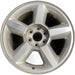 20" AVALANCHE 1500 07 20x8.5, 5 spoke, covered lug nuts, w/o groove in spoke; - Front View