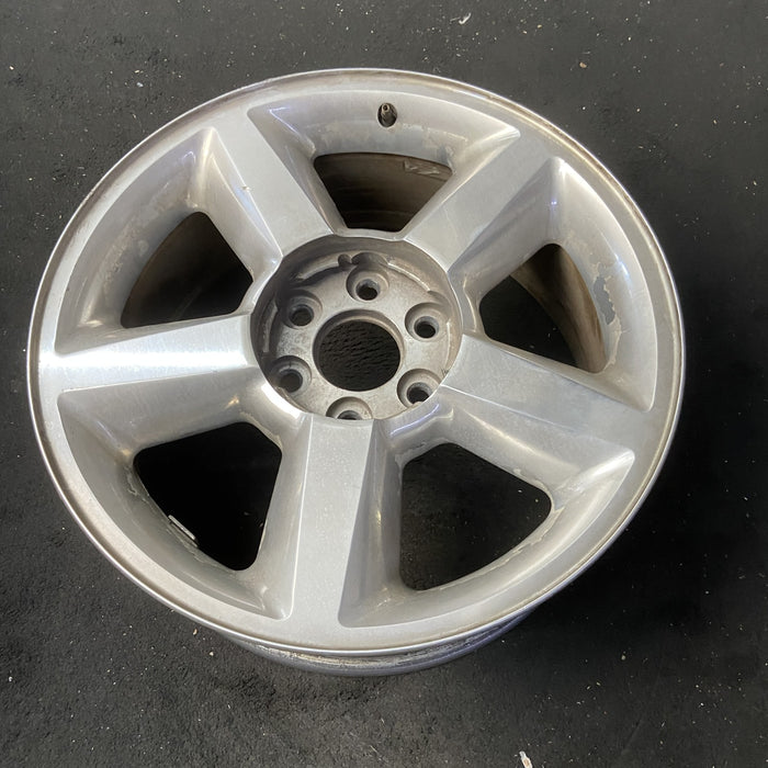 20" AVALANCHE 1500 07 20x8.5, 5 spoke, covered lug nuts, w/o groove in spoke; - View 8