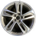 20" MDX 17 20x8 , machine face, V spoke Original OEM Wheel Rim - MACHINED - Front View