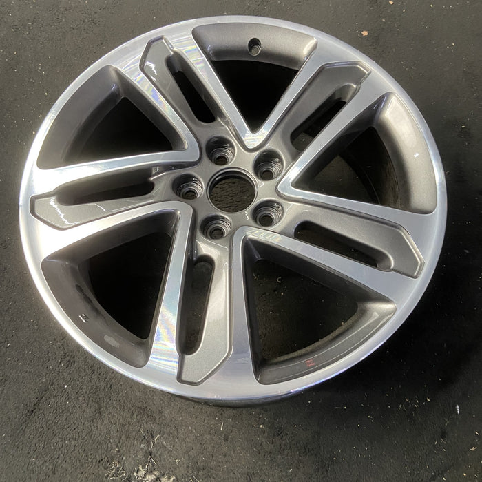 20" MDX 17 20x8 , machine face, V spoke Original OEM Wheel Rim - MACHINED - View 8