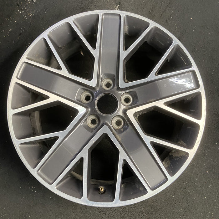 20" WRANGLER 22-23 20x8 , double spoke Original OEM Wheel Rim - MACHINED - Additional View