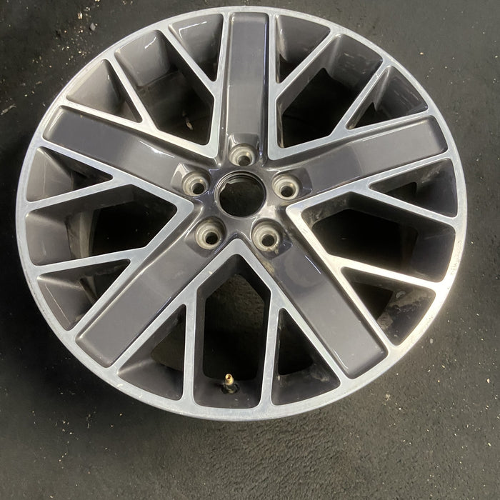 20" WRANGLER 22-23 20x8 , double spoke Original OEM Wheel Rim - MACHINED - View 7