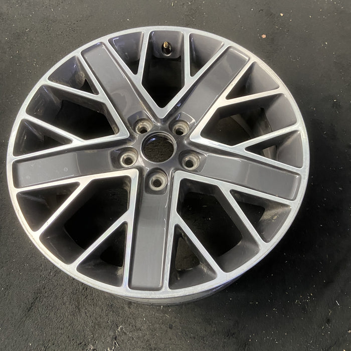 20" WRANGLER 22-23 20x8 , double spoke Original OEM Wheel Rim - MACHINED - View 8