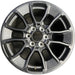 20" SEQUOIA 24-26 20x8, 6 Y spoke, Original OEM Wheel Rim - BLACK - Front View