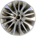 19" RLX 18-20 19x8 , factory installed, VIN 5 Original OEM Wheel Rim - MACHINED - Front View