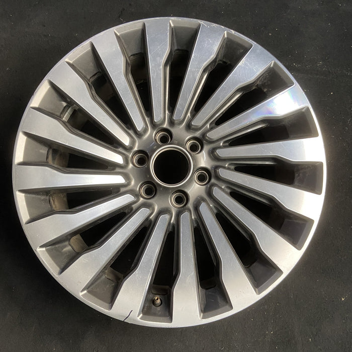 22" NAVIGATOR 18-22 22x9.5, , 16 spoke Original OEM Wheel Rim - MACHINED - Additional View