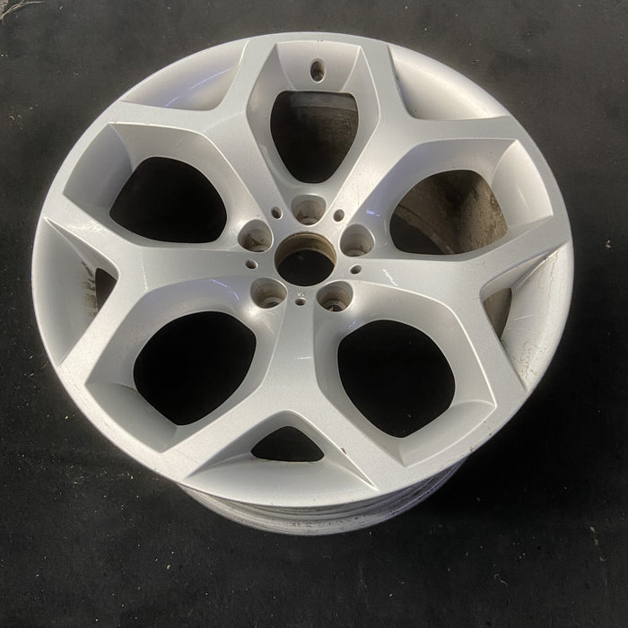 20" BMW X5 07-09 20x11 , 5 spoke, Y spoke Original OEM Wheel Rim - SILVER - View 8