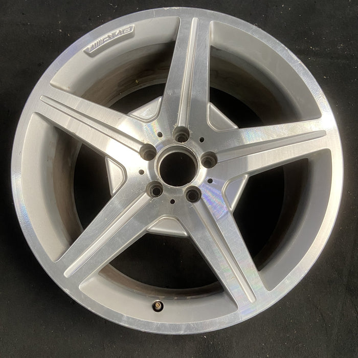19" MERCEDES S-CLASS 09 230 Type; SL550, 19x9.5 Original OEM Wheel Rim - - Additional View