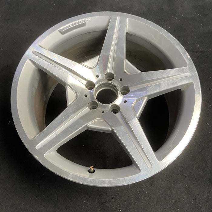 19" MERCEDES S-CLASS 09 230 Type; SL550, 19x9.5 Original OEM Wheel Rim - - View 7