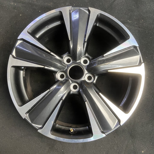 18" UX200 19-23 18x7 , 5 spoke Original OEM Wheel Rim - MACHINED CHARCOAL - Additional View