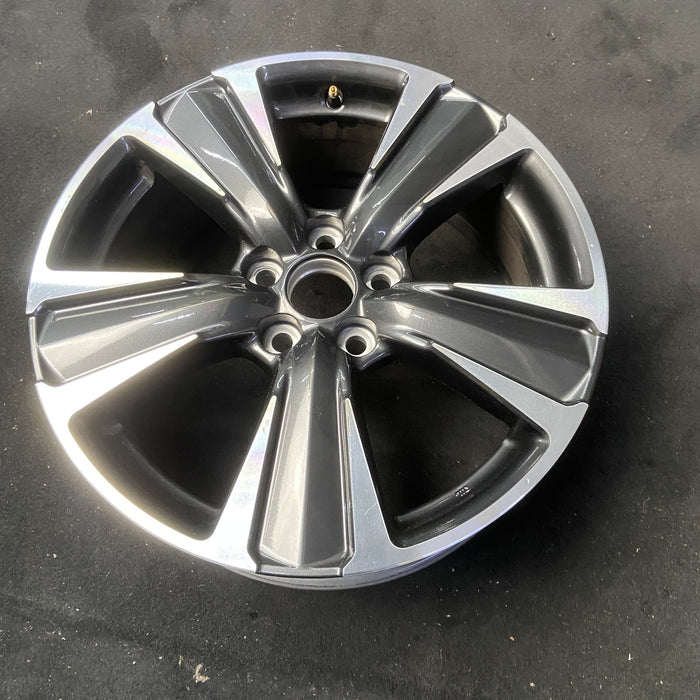 18" UX200 19-23 18x7 , 5 spoke Original OEM Wheel Rim - MACHINED CHARCOAL - View 8