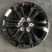 20" 4 RUNNER 25-26 20x8, 6 V spoke, Original OEM Wheel Rim - BLACK - Additional View
