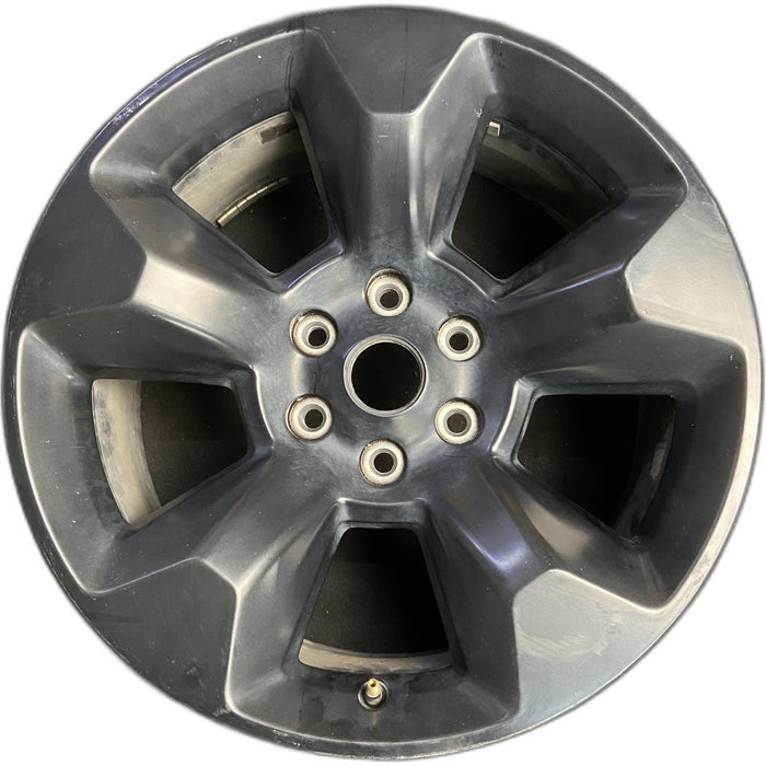 20" DODGE 1500 PICKUP 19 , 20x9, , 5 spoke, opt WRW Original OEM Wheel Rim - - Front View