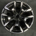 19" BMW 230i 25-26 19x8, , U spoke, Original OEM Wheel Rim - MACHINED BLACK - Additional View