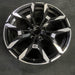 19" BMW 230i 25-26 19x8, , U spoke, Original OEM Wheel Rim - MACHINED BLACK - View 7