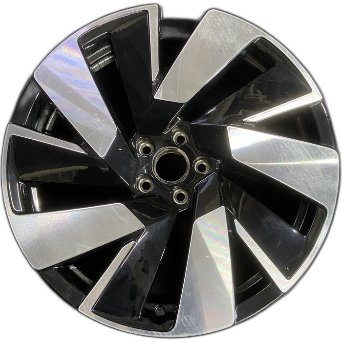20" ATLAS CROSS SPORT 24 20x8, , Original OEM Wheel Rim - MACHINED BLACK - Front View
