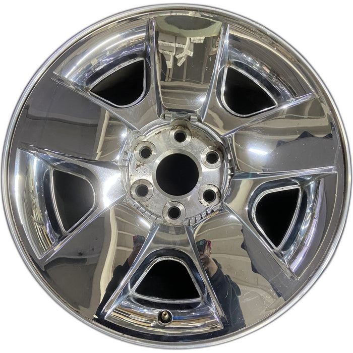20" AVALANCHE 1500 09-11 20x8.5, 5 spoke, covered lug nuts, flat spoke Original - Front View