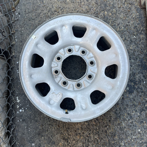 18" SIERRA 2500 PICKUP 11-24 18x8, steel Original OEM Wheel Rim - SILVER - Additional View