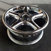 16" BMW 525i 01-03 16x7 , 5 round spoke Original OEM Wheel Rim - Side Profile
