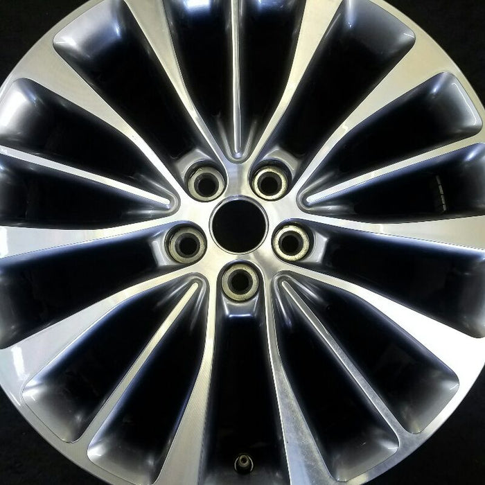 18" MKX 16-18 18x8 , 15 spoke, Original OEM Wheel Rim - Angle View