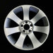 18" BMW 745i 02-05 18x8 , 7 spoke Original OEM Wheel Rim - Front View