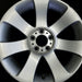 18" BMW 745i 02-05 18x8 , 7 spoke Original OEM Wheel Rim - Angle View