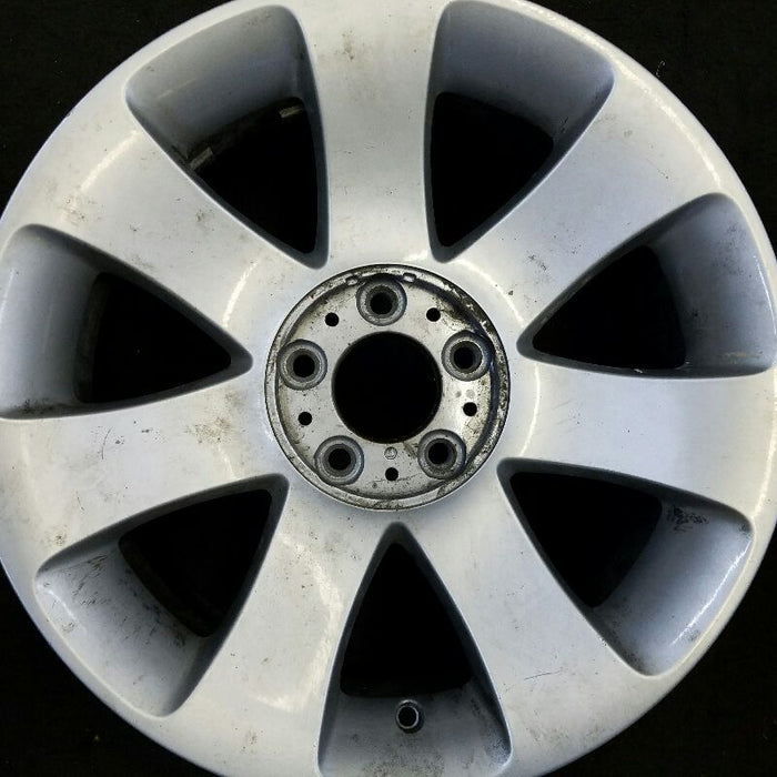 18" BMW 745i 02-05 18x8 alloy 7 spoke Original OEM Wheel Rim - Angle View